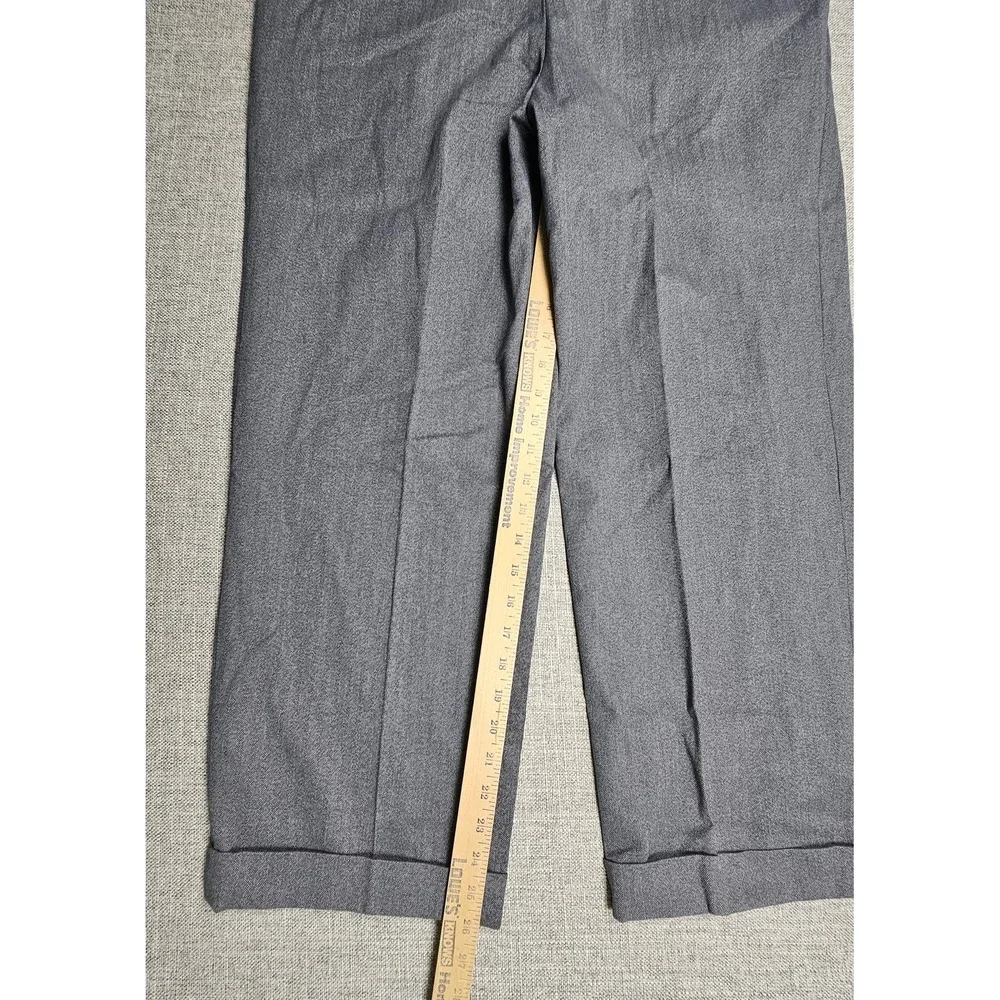 Brioni Pants Mens 38x26 Gray Wool Cannes Dress Trousers Pleated Italy Luxury NWT
